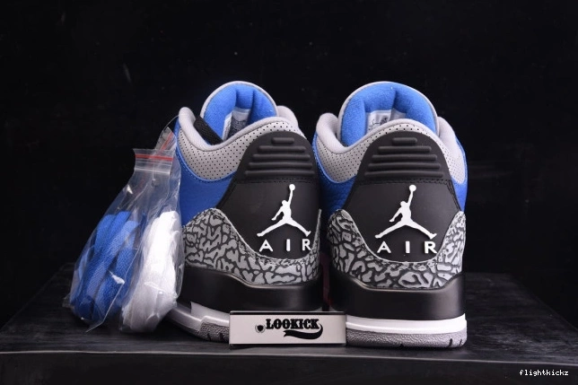 - 400 CT8532 3 Royal' Jordan Retro 'Varsity Air 1004